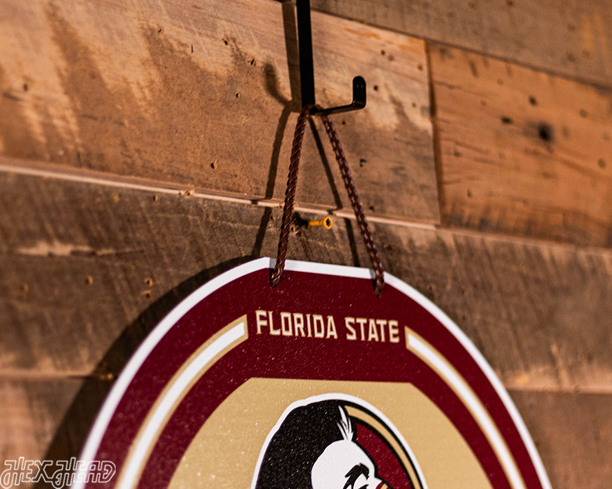 Florida State Seminoles Personalized Monogram Metal Art