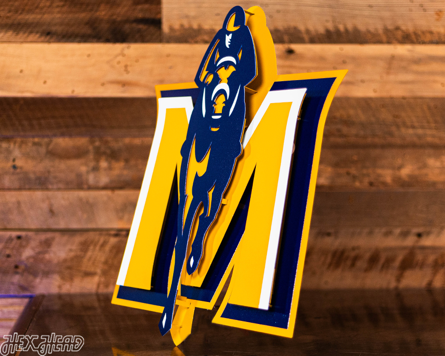 Murray State 3D Vintage Metal Wall Art