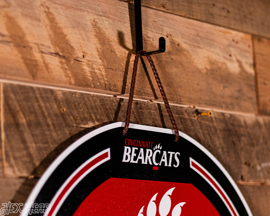 Cincinnati Bearcats Personalized Monogram Metal Art