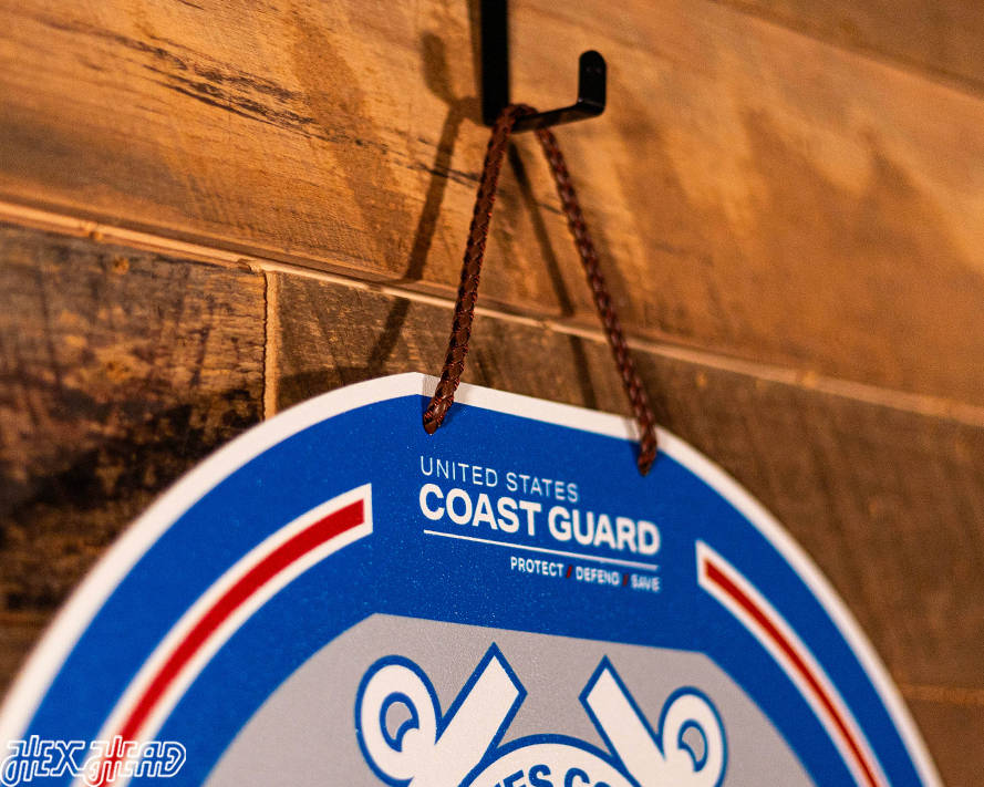 United States Coast Guard Personalized Monogram Metal Art