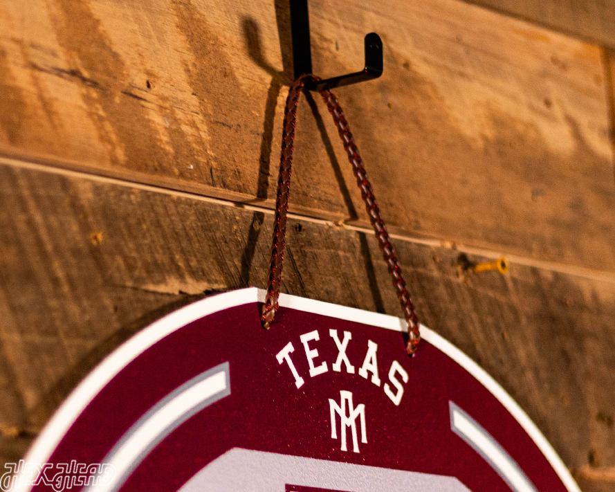 Texas A&M Aggies Personalized Monogram Metal Art