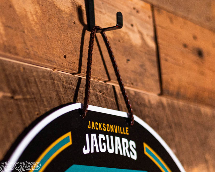 Jacksonville Jaguars Personalized Monogram Metal Art