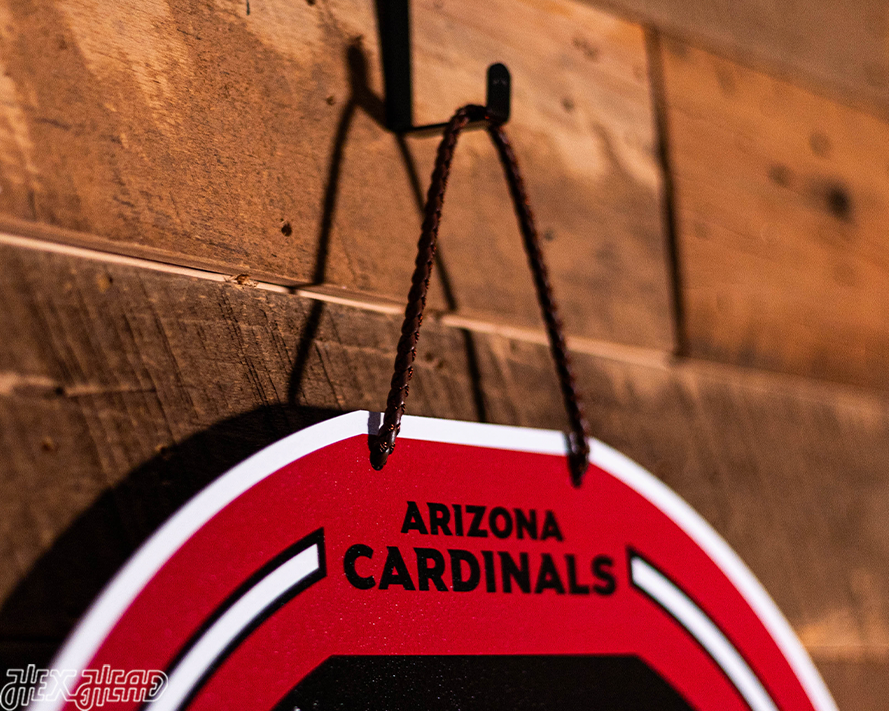 Arizona Cardinals Personalized Monogram Metal Art