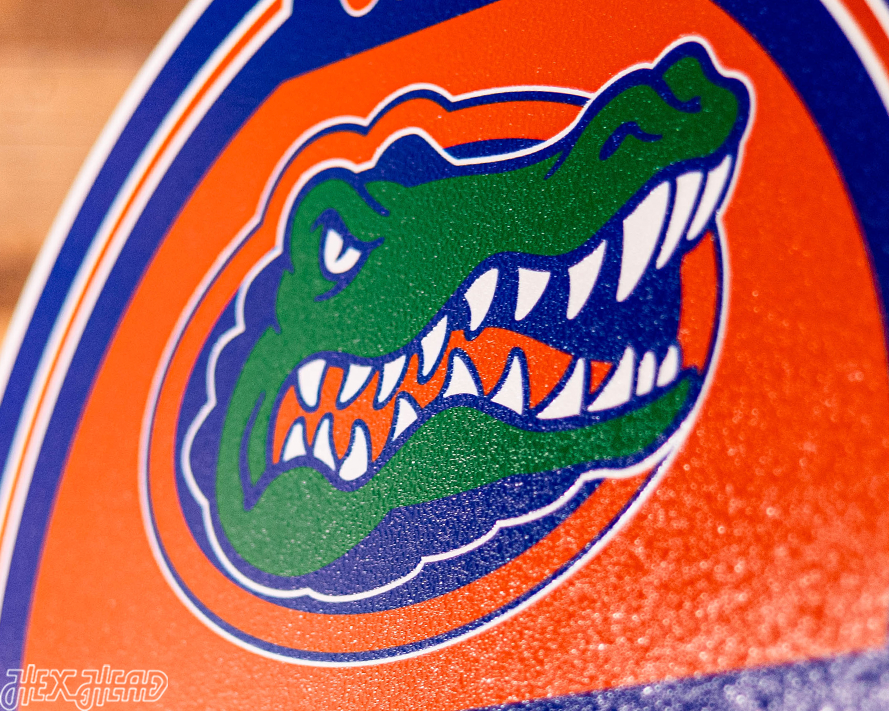 Florida Gators Personalized Monogram Metal Art