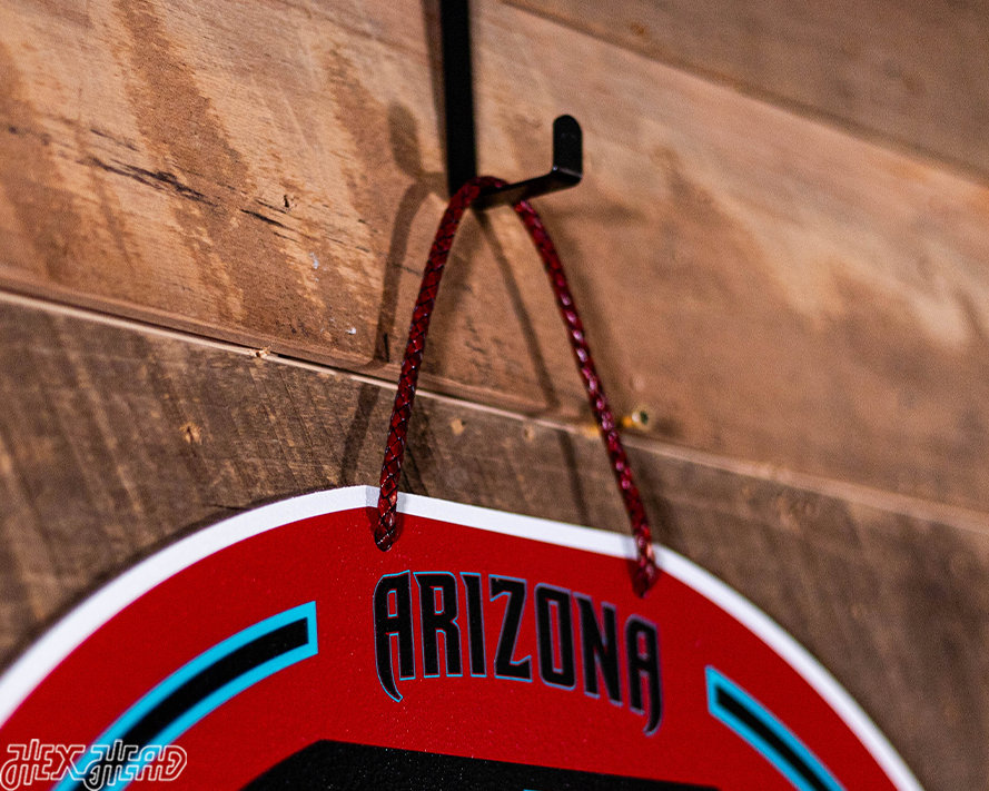 Arizona Diamondbacks Personalized Monogram Metal Art
