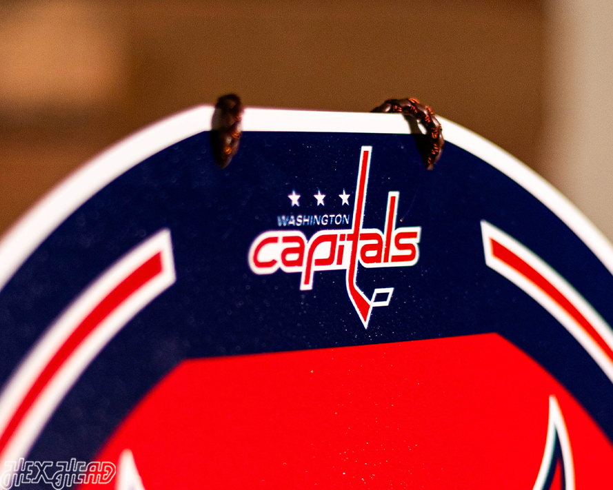 Washington Capitals Personalized Monogram Metal Art