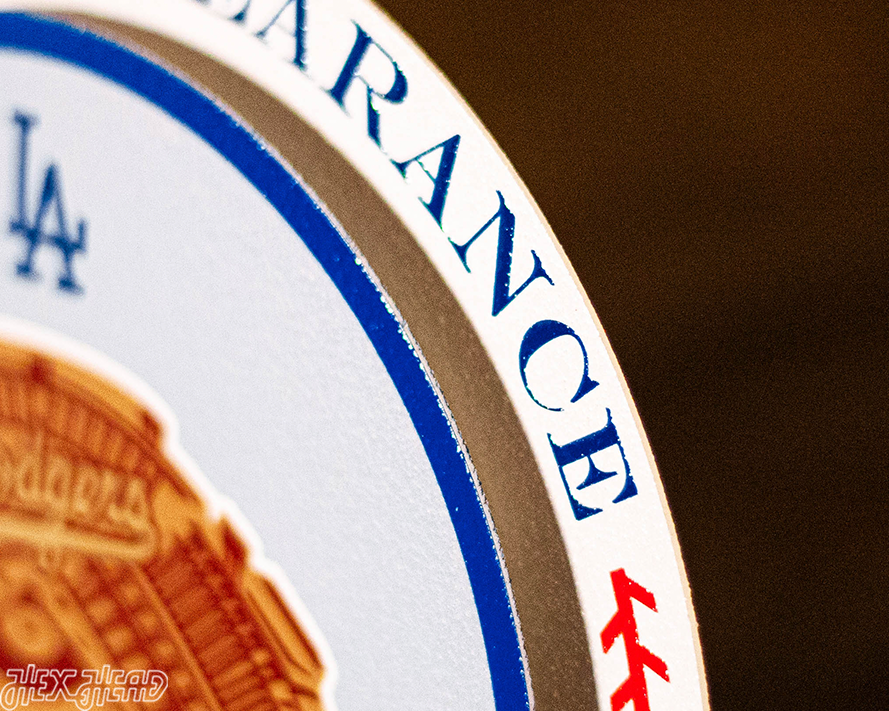 Los Angeles Dodgers 1963 World Series "Double Play" On the Shelf or on the Wall Art