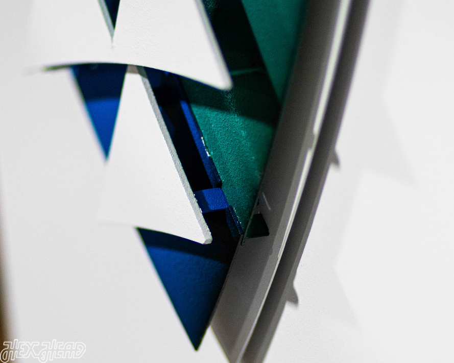 Lineage Full Rectangular Logo 3D Metal Wall Art