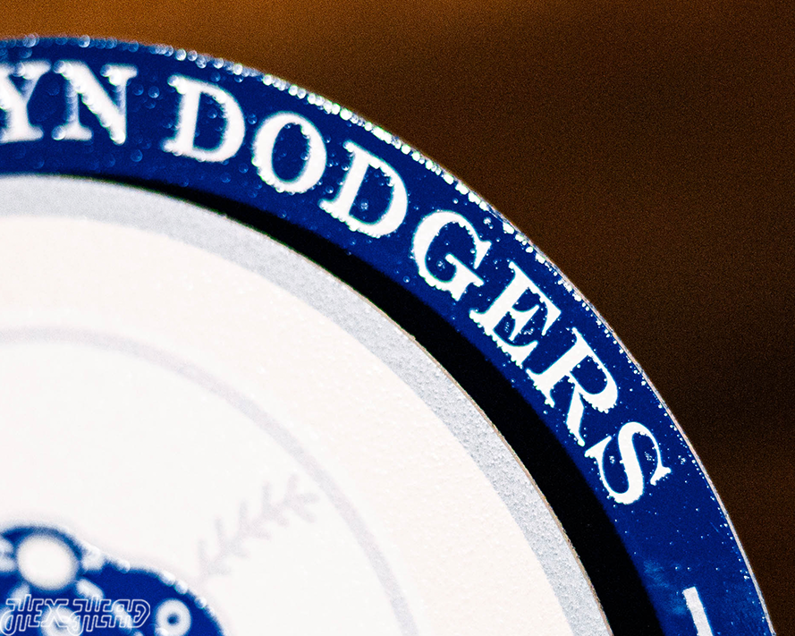 Brooklyn Dodgers 1955 World Series "Double Play" On the Shelf or on the Wall Art