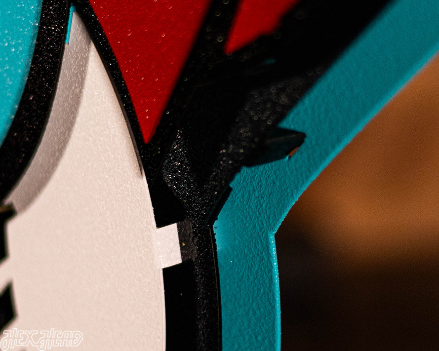 Arizona Diamondbacks Mascot 3D Vintage Metal Wall Art