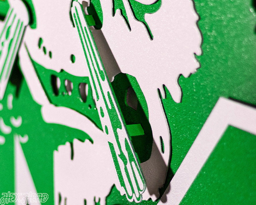 Marshall Thundering Herd VAULT Throwback 3D Metal Wall Art