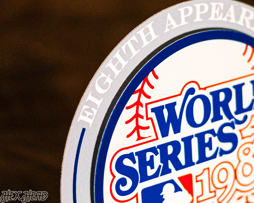 Los Angeles Dodgers 1981 World Series "Double Play" On the Shelf or on the Wall Art