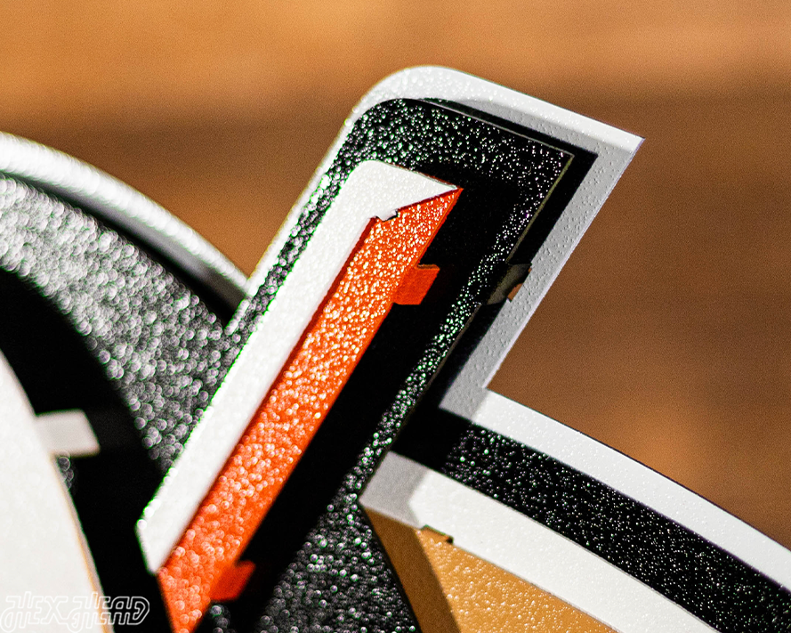 Anaheim Ducks "Mighty Duck" 3D Vintage Metal Wall Art