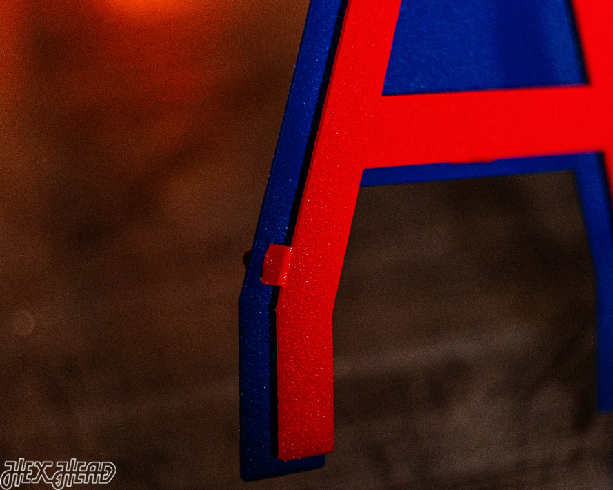 Breaking Mafia Buffalo Table 3D Vintage Metal Wall Art