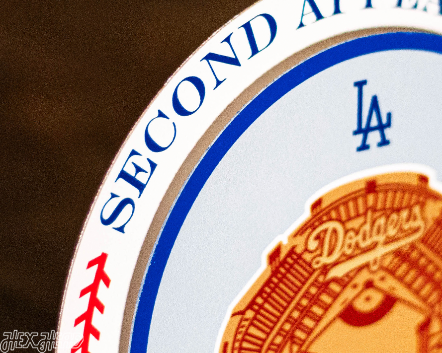 Los Angeles Dodgers 1963 World Series "Double Play" On the Shelf or on the Wall Art