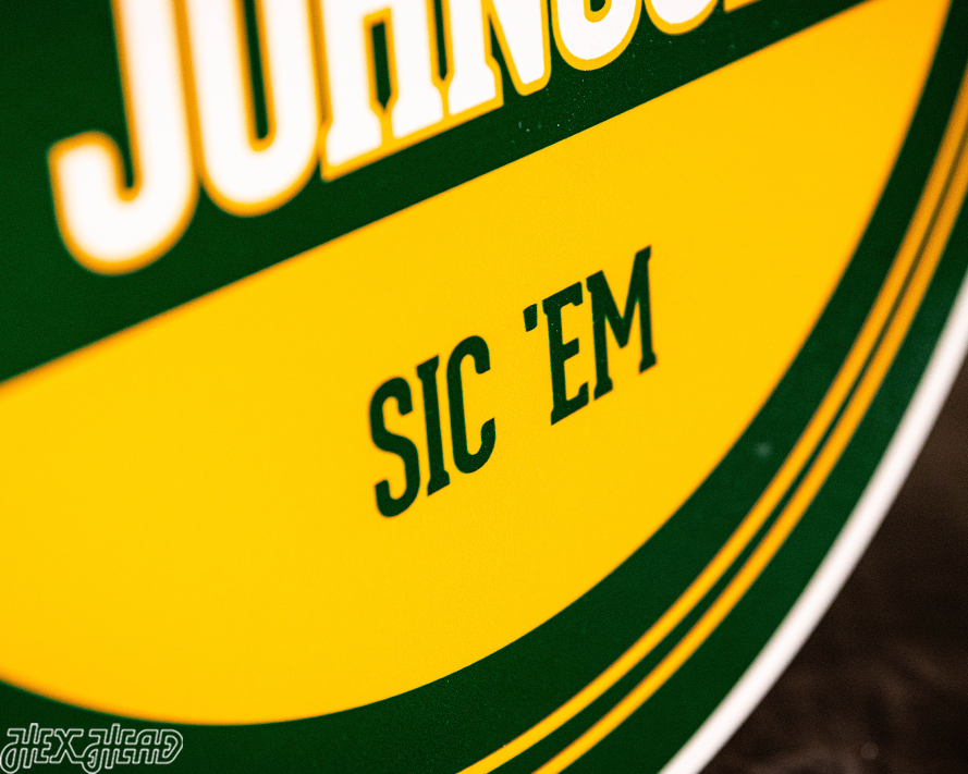 Baylor Bears Personalized Monogram Metal Art