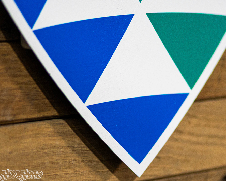 Lineage Shield SINGLE Layer Metal Art- SET of 3