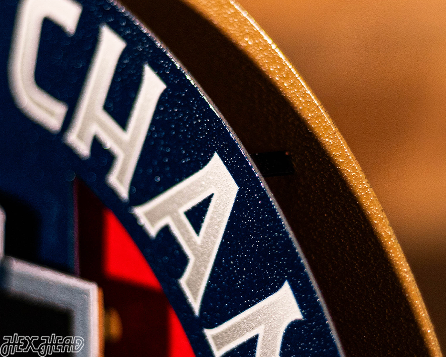 12" Florida Panthers HEX HEAD EXCLUSIVE Design 2024 Champions 3D Metal Wall Art