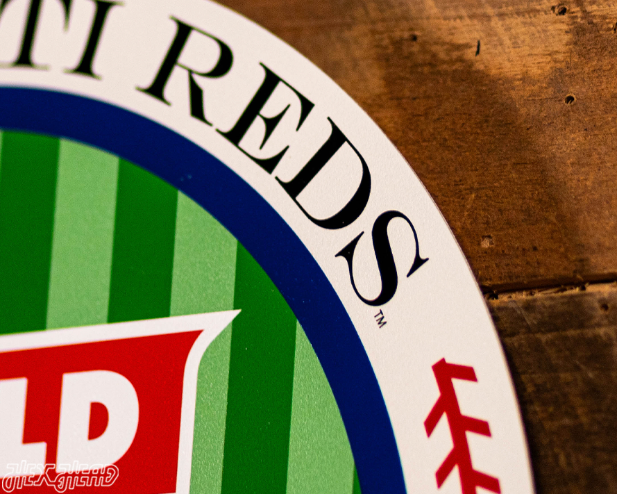 VARSITY Collection- SINGLE Layer 1975 World Series Cincinnati Reds Metal Wall Art