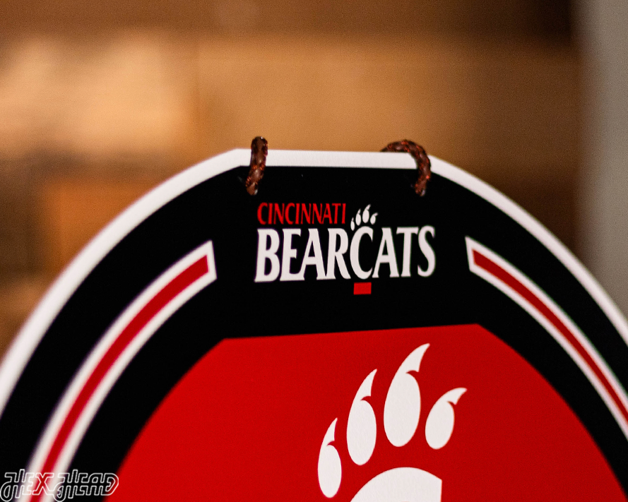 Cincinnati Bearcats Personalized Monogram Metal Art