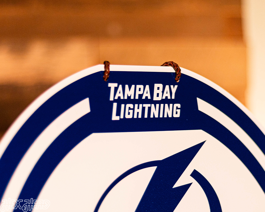 Tampa Bay Lightning Personalized Monogram Metal Art