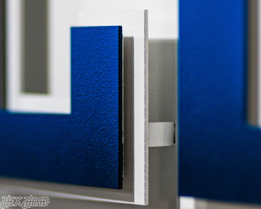 Lineage Full Rectangular Logo 3D Metal Wall Art