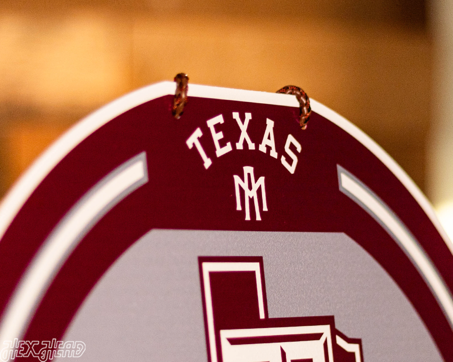 Texas A&M Aggies Personalized Monogram Metal Art