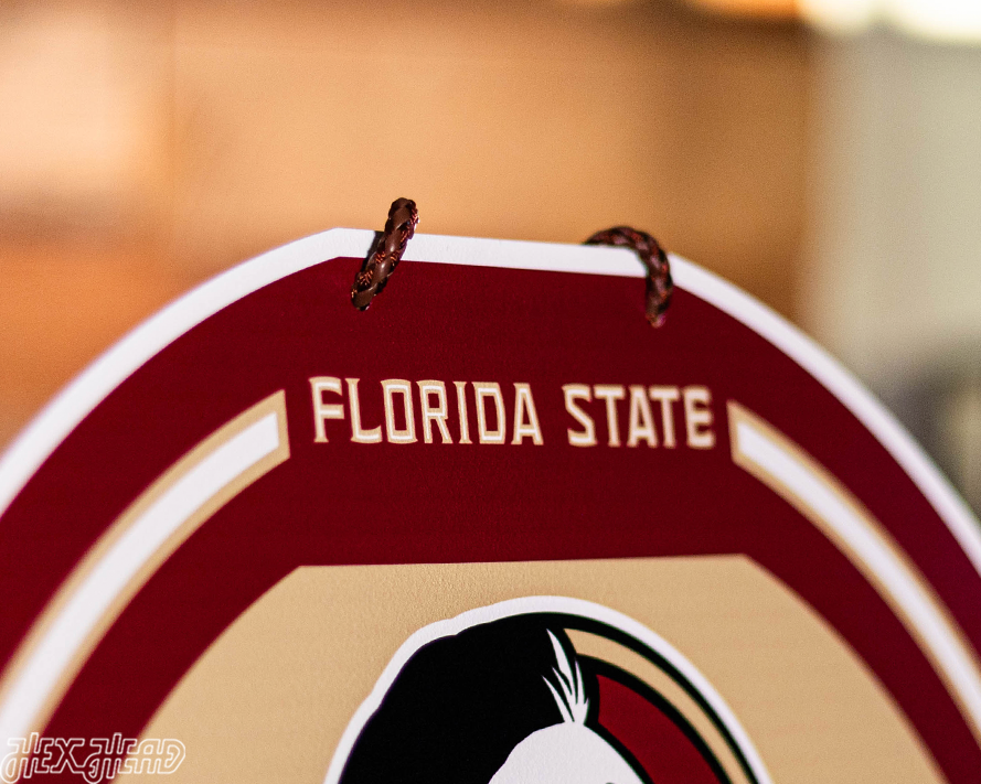 Florida State Seminoles Personalized Monogram Metal Art