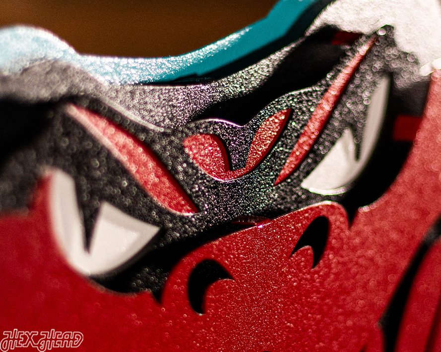 Arizona Diamondbacks Mascot 3D Vintage Metal Wall Art