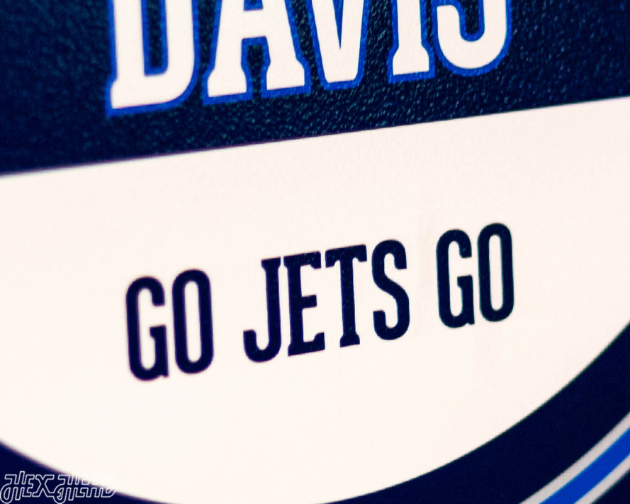 Winnipeg Jets Personalized Monogram Metal Art