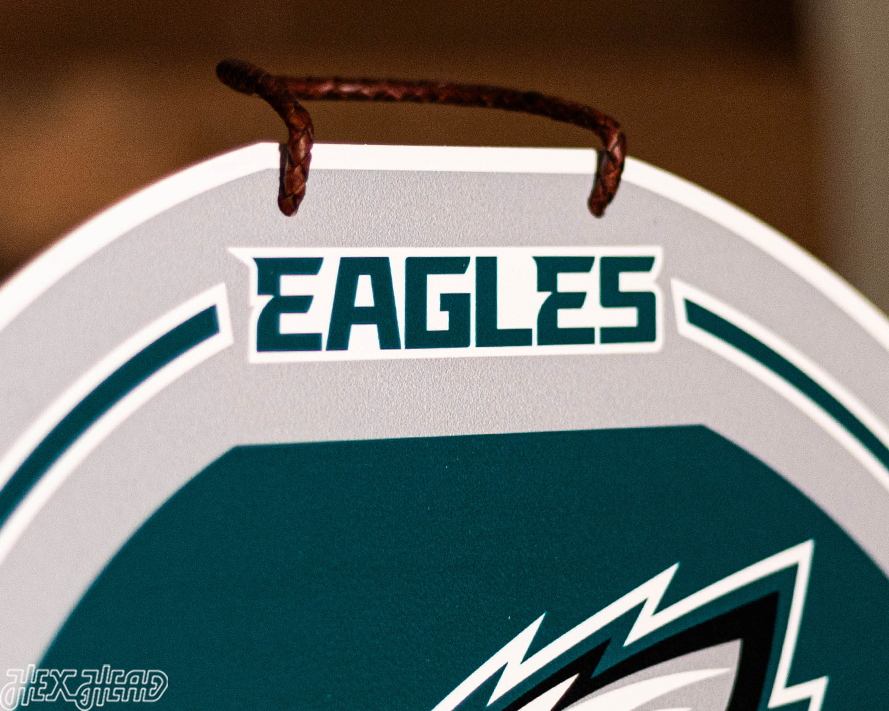 Philadelphia Eagles Personalized Monogram Metal Art