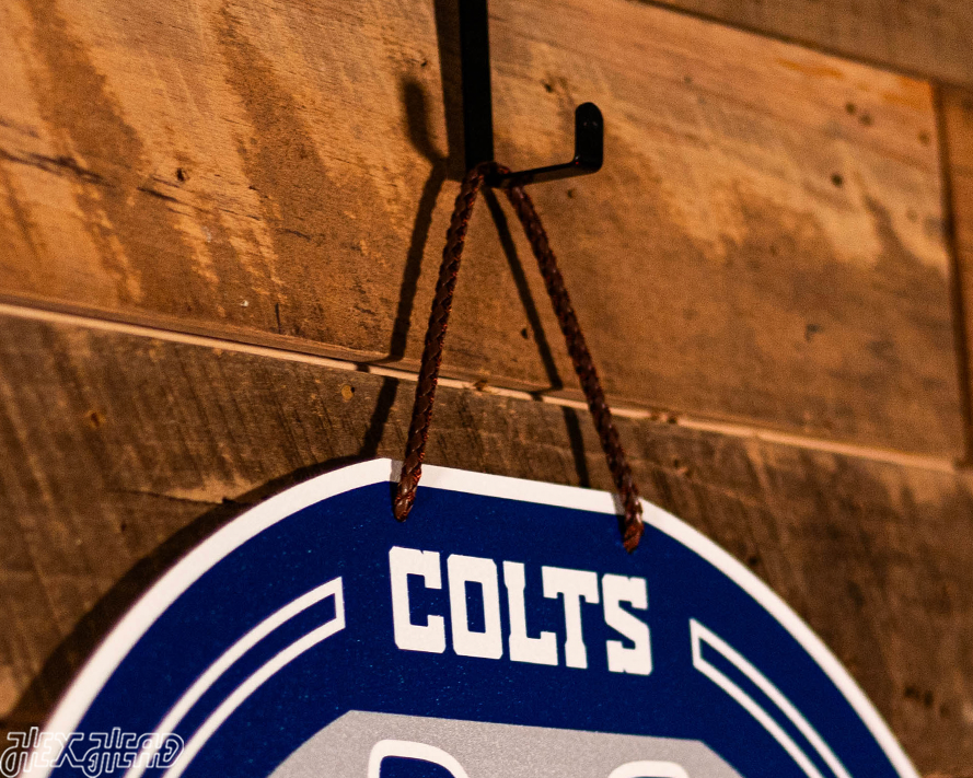 Indianapolis Colts Personalized Monogram Metal Art