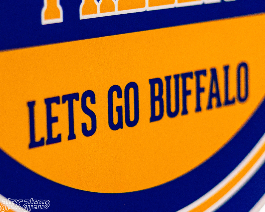 Buffalo Sabres Personalized Monogram Metal Art