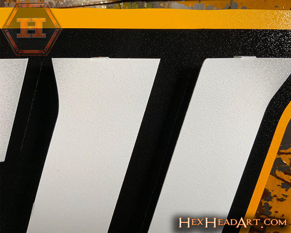 Virginia Commonwealth Rams "VCU" 3D Vintage Metal Wall Art