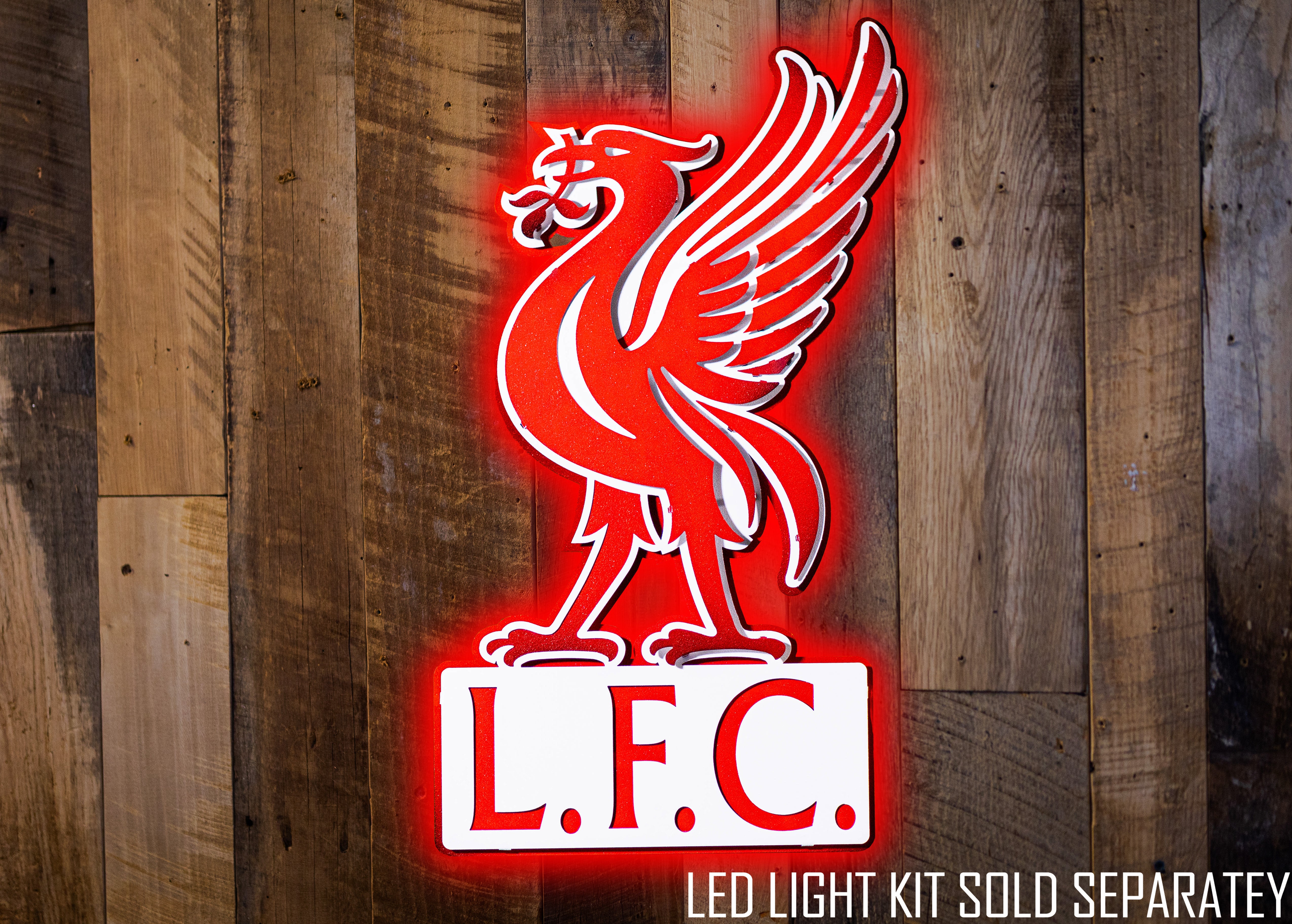 Liverpool FC 3D Vintage Metal Wall Art