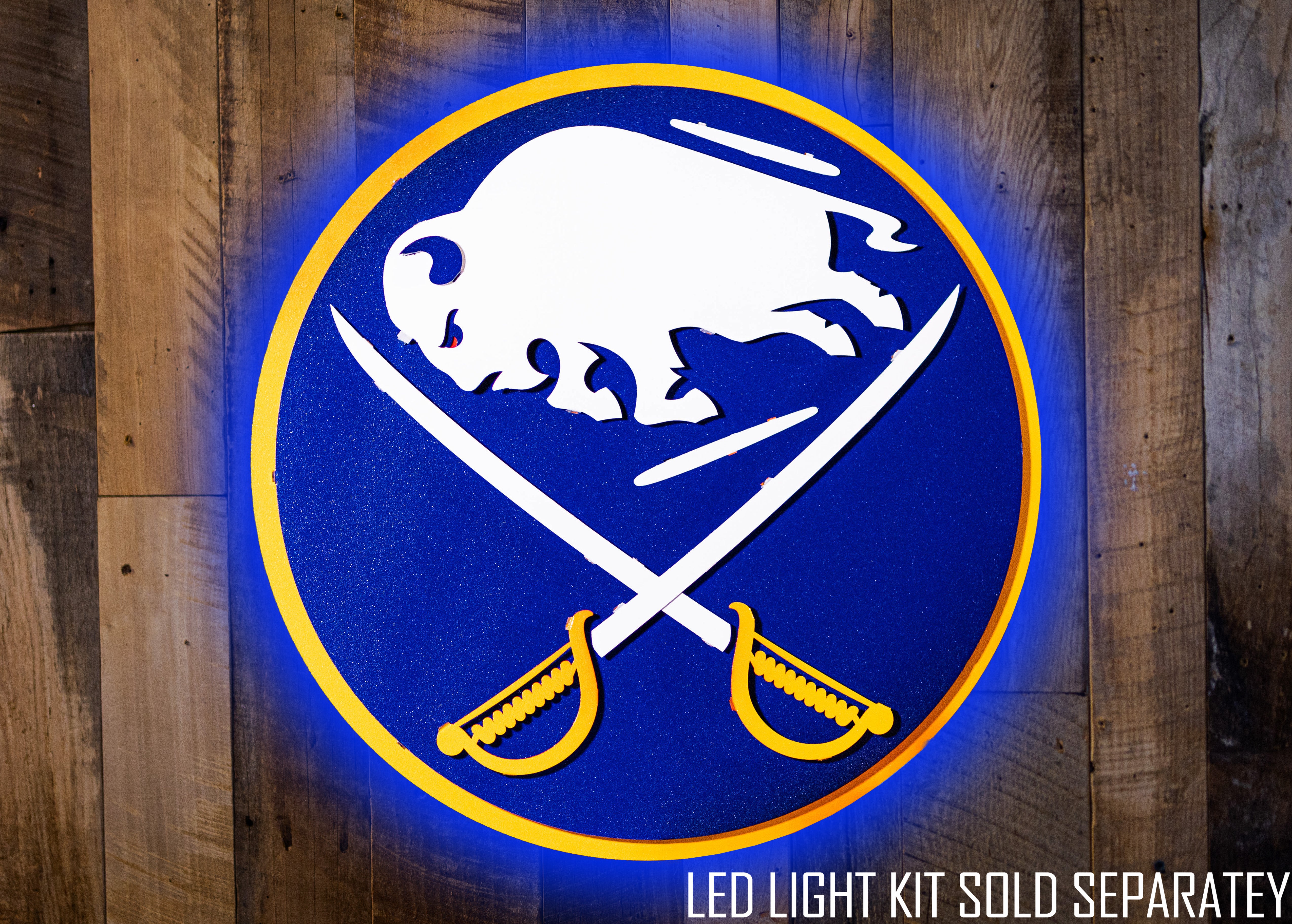 Buffalo Sabres NHL 3D Vintage Metal Wall Art