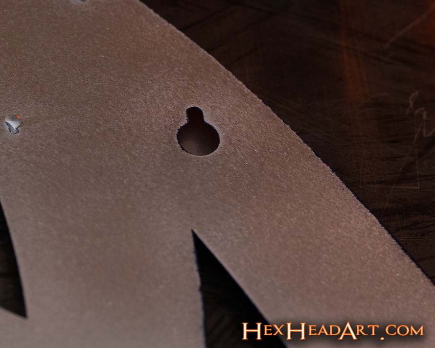 Atlanta Braves "A" 3D Metal Wall Art