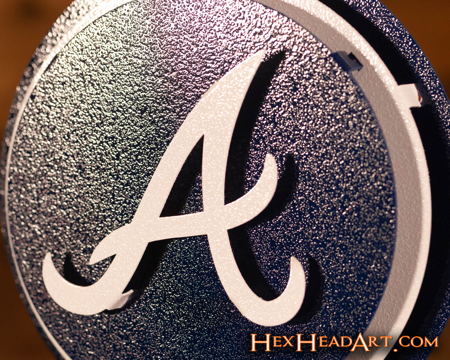 Atlanta Braves 2021 WORLD SERIES CHAMPIONS 3D Metal Wall Art