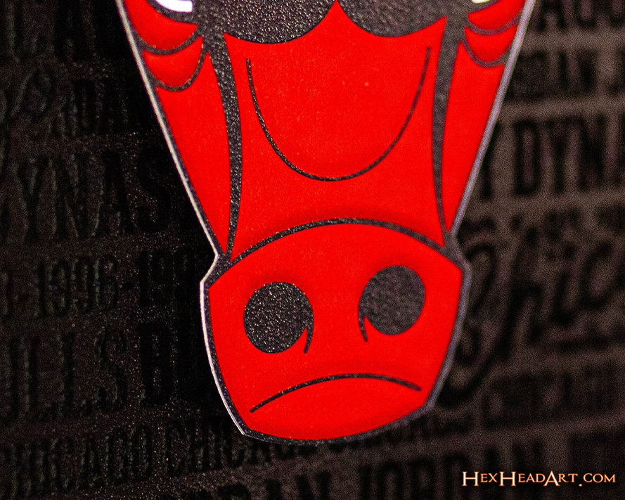 Chicago Bulls CRAFT SERIES 3D Embossed Metal Wall Art