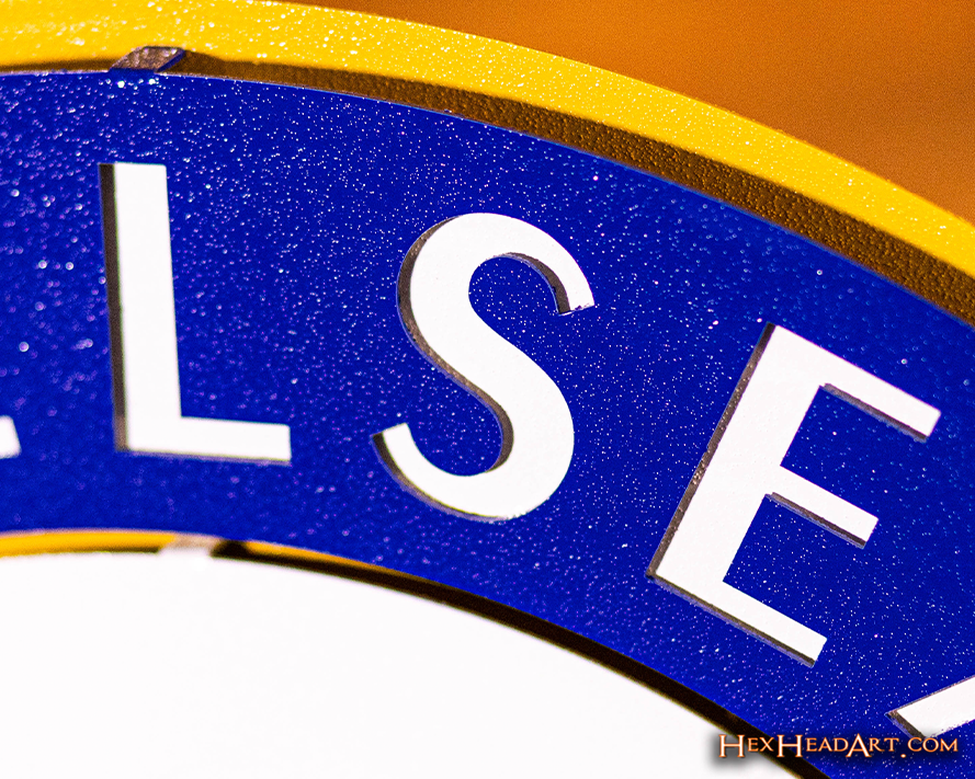 Chelsea Football Club 3D Vintage Metal Wall Art