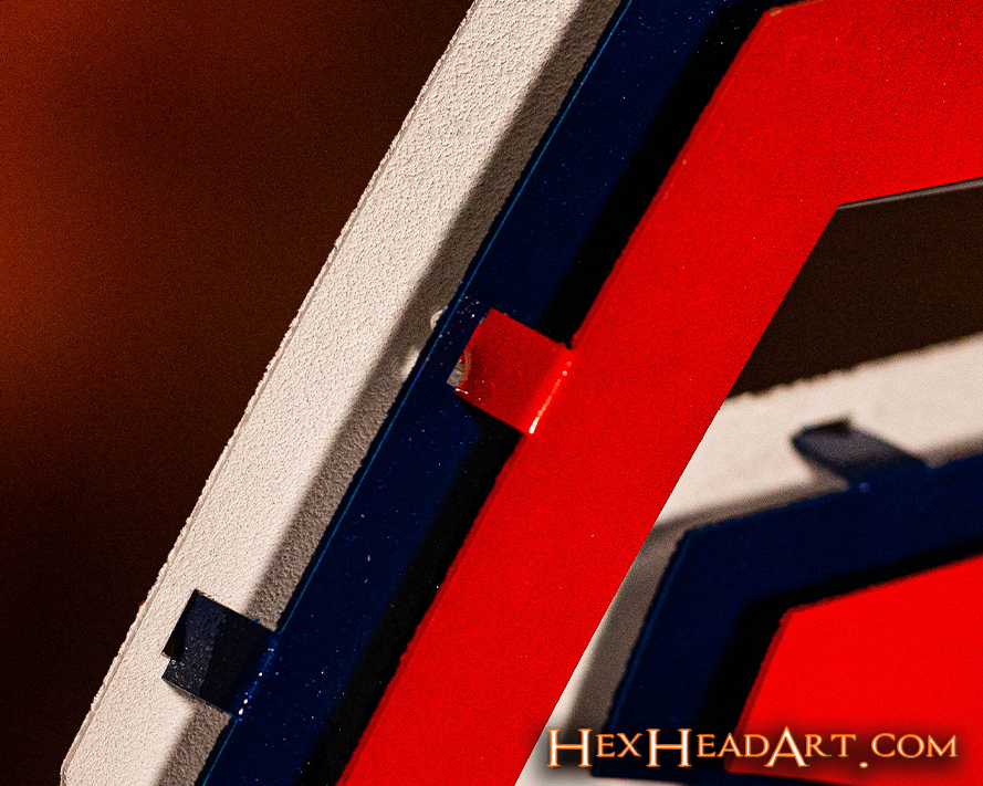 Cleveland Guardians Script "GUARDIANS" 3D Vintage Metal Wall Art