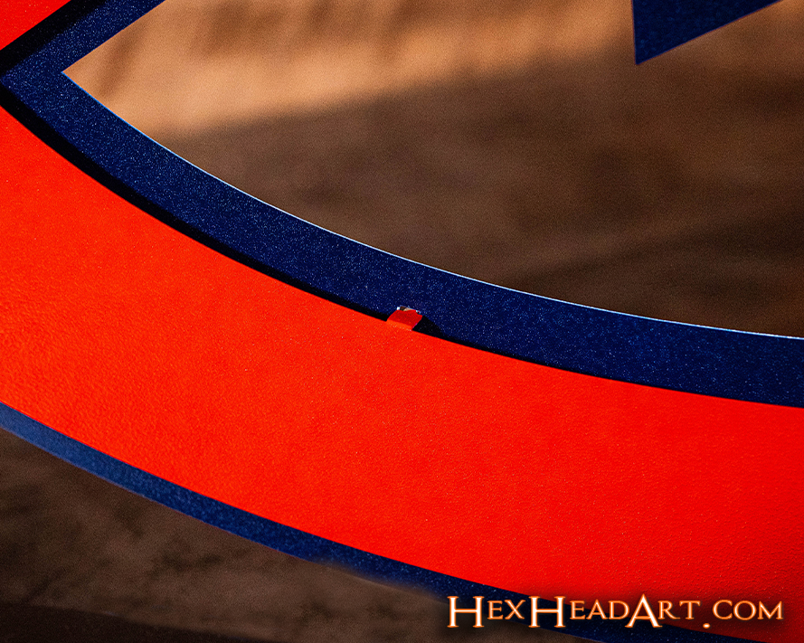 CLOSE OUT - Cleveland Indians Retro C Logo 3D Metal Wall Art