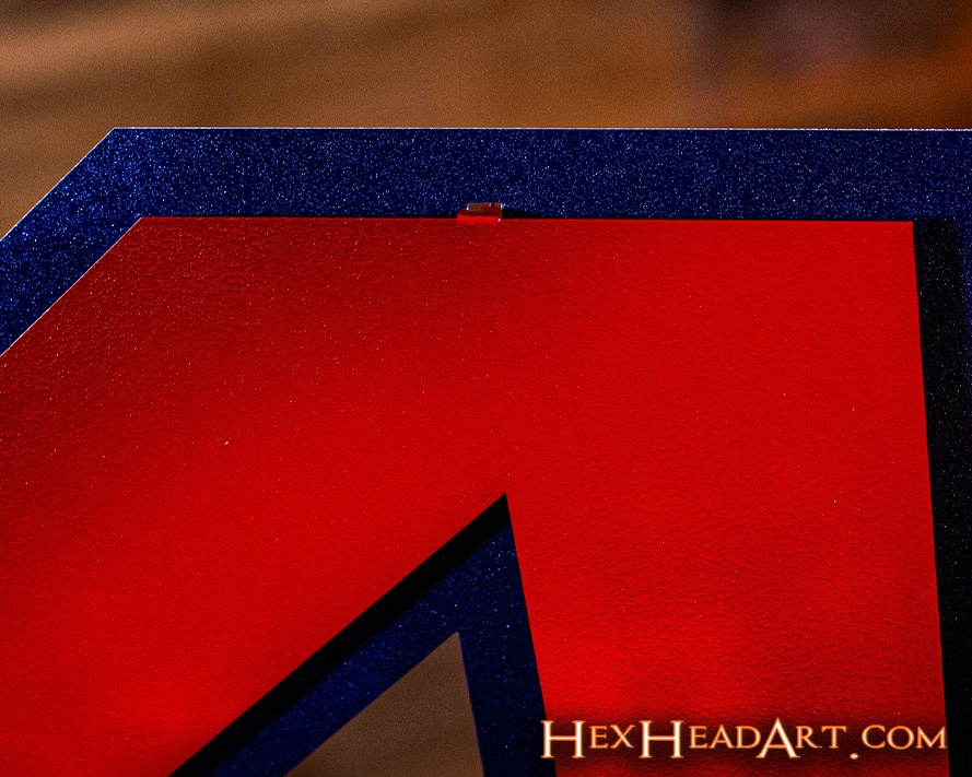 CLOSE OUT - Cleveland Indians Retro C Logo 3D Metal Wall Art