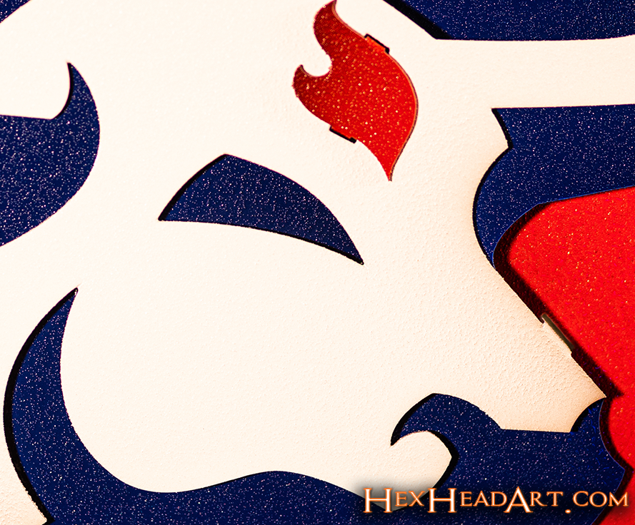 CLOSE OUT - FC Dallas 3D Vintage Metal Wall Art