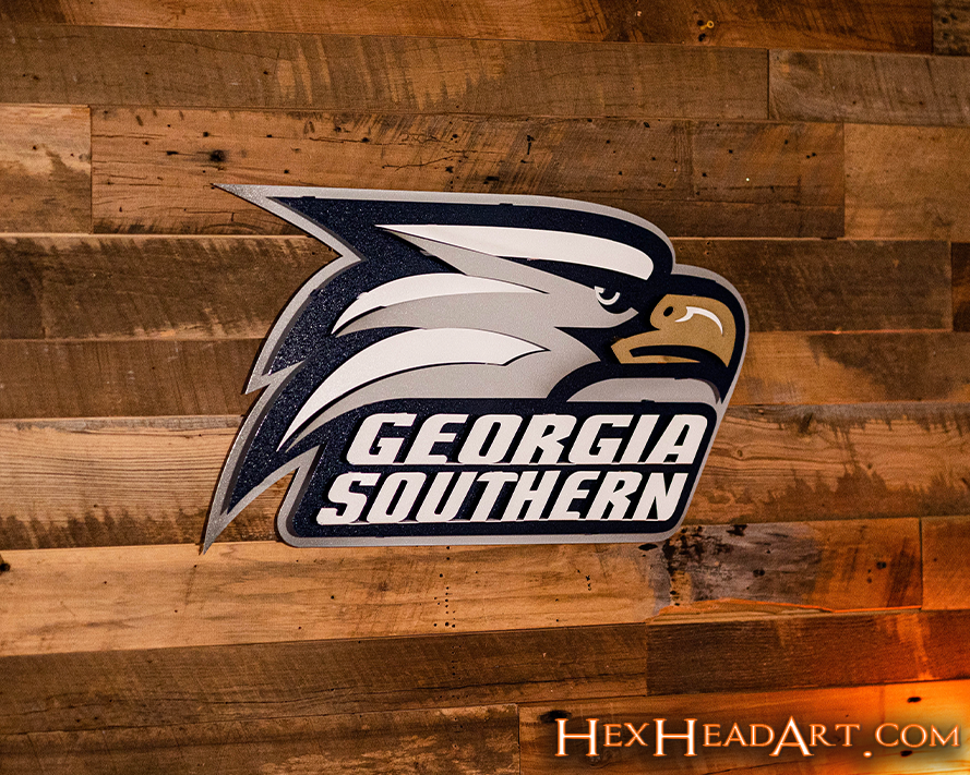 Georgia Southern 3D Metal Wall Art