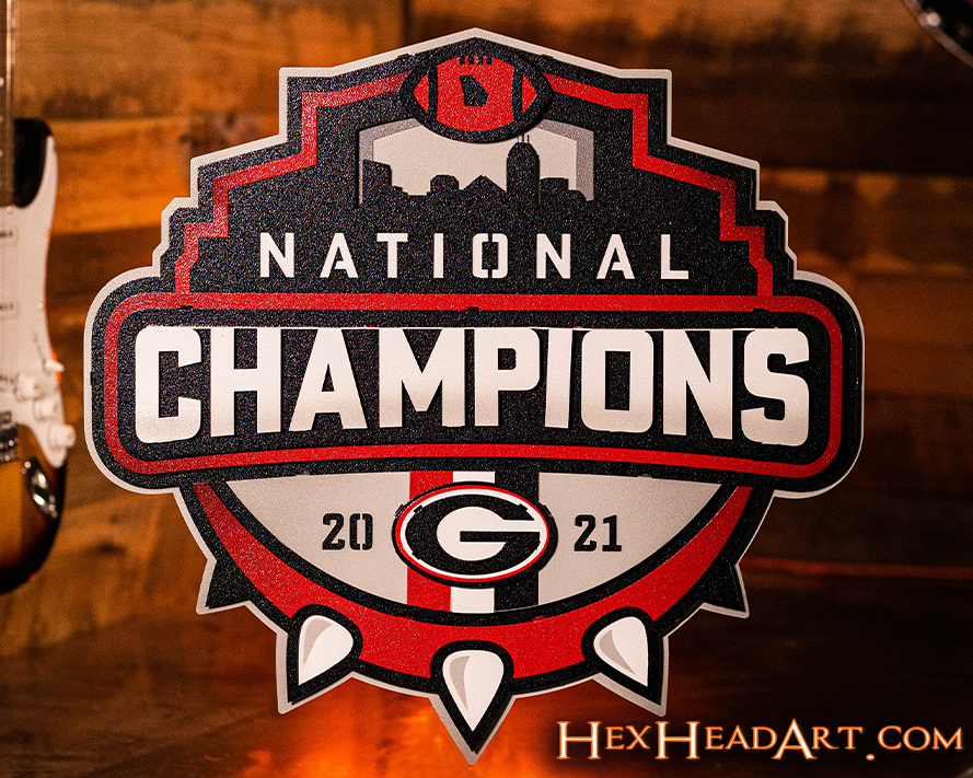 Georgia Bulldogs-College Football National Champions-College Wall Art