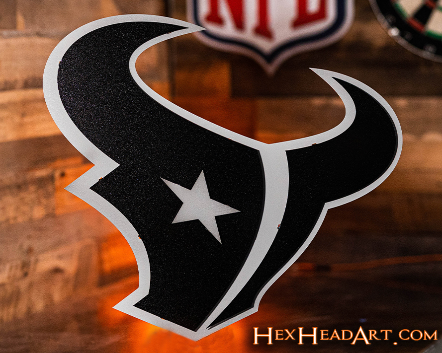 Houston Texans Wall Art Metal Sign