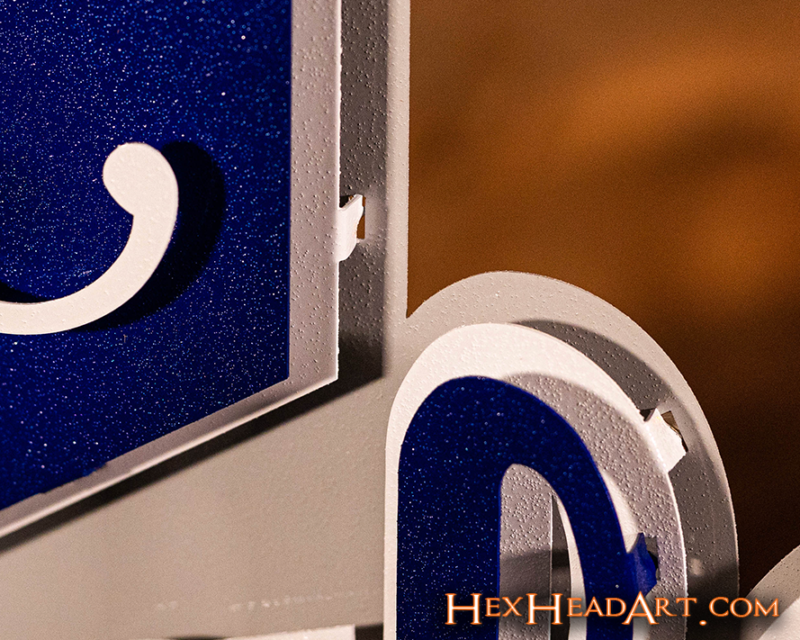 Kansas City Royals Crest 3D Metal Wall Art