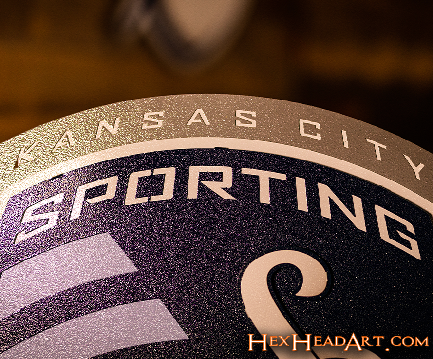 CLOSE OUT - Sporting Kansas City 3D Vintage Metal Wall Art