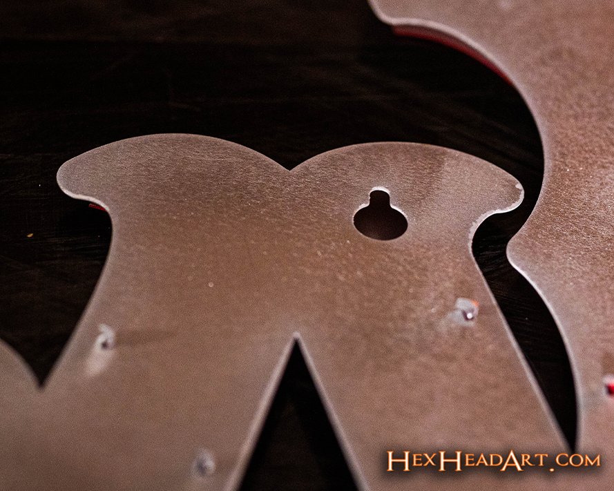 Los Angeles Angels "LA" Cooperstown 1961-1965 3D Vintage Metal Wall Art